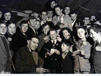 Late 50s at Goodwin hall the youth club.