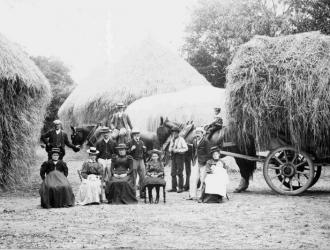 . no date.Haymaking may be Church Farm.
